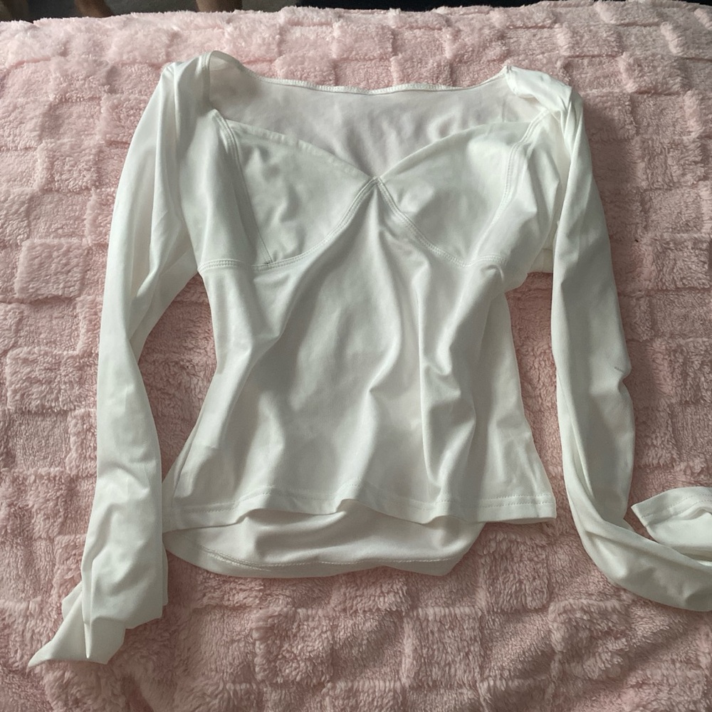 Elegant White Women's Top